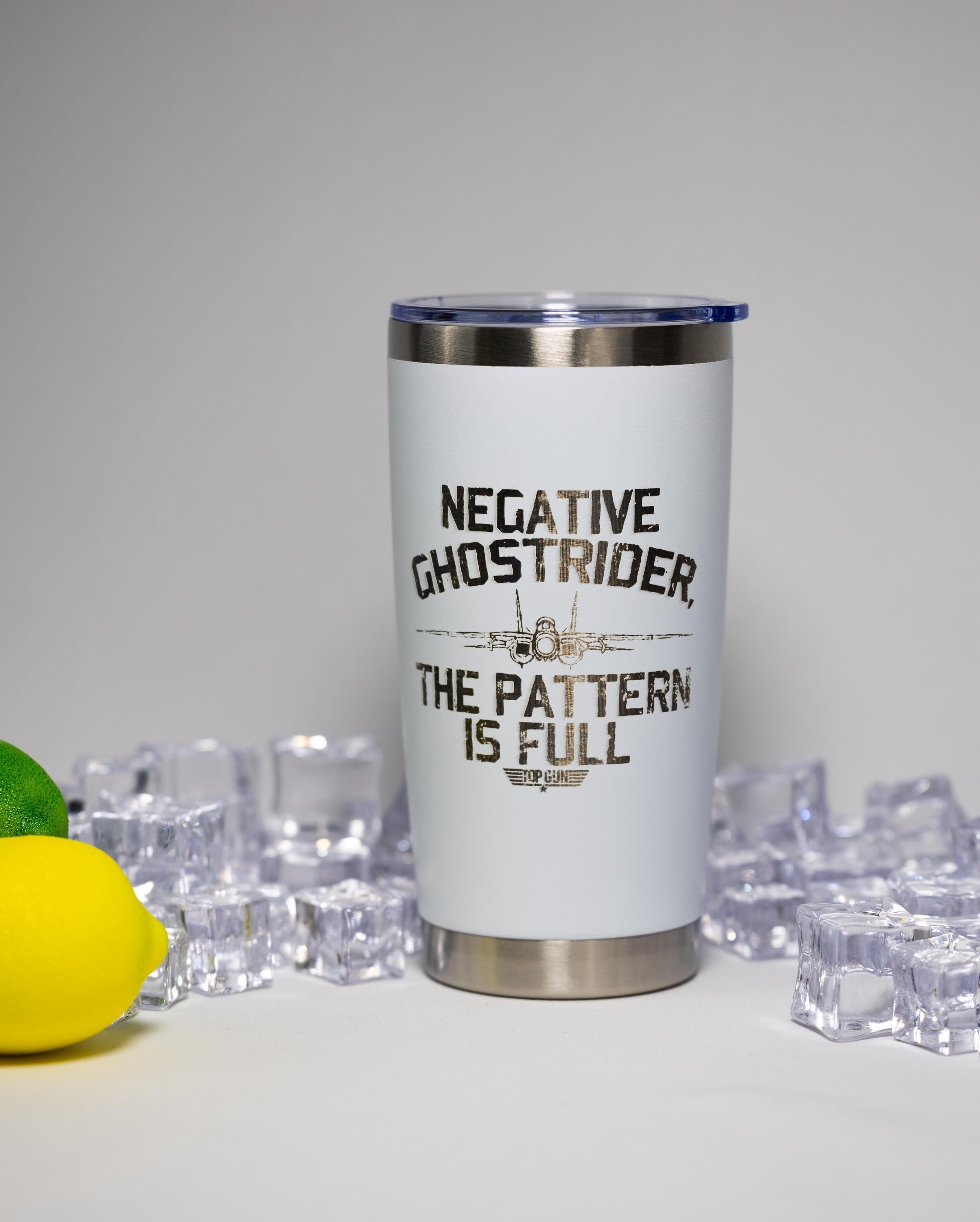 Aviator Tumbler - 20 oz Stainless Steel Cup | Laser Engraved, Custom Color