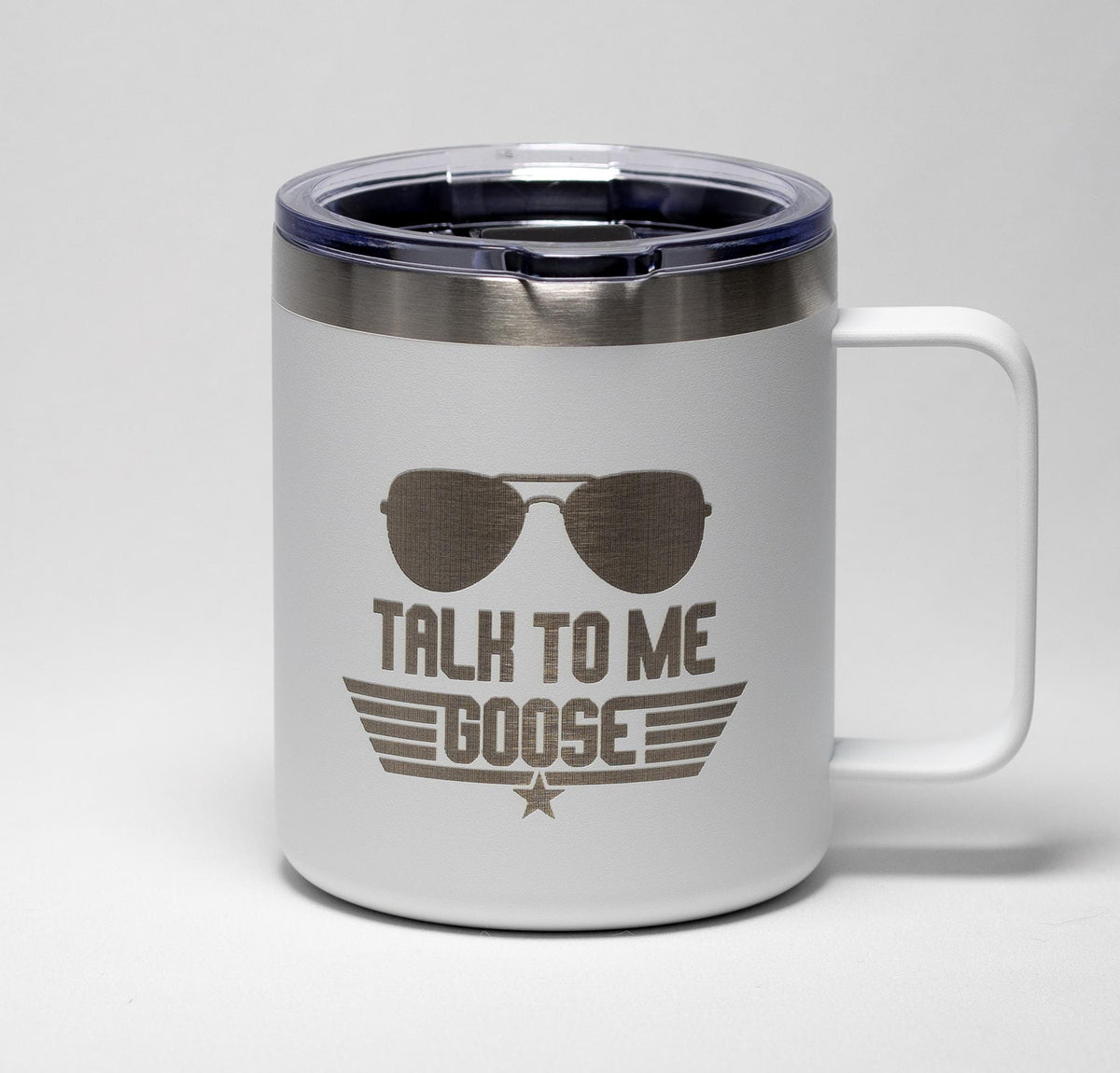 Insulated Coffee Mug – Laser Engraved Stainless Steel Mug with Vacuum Insulation