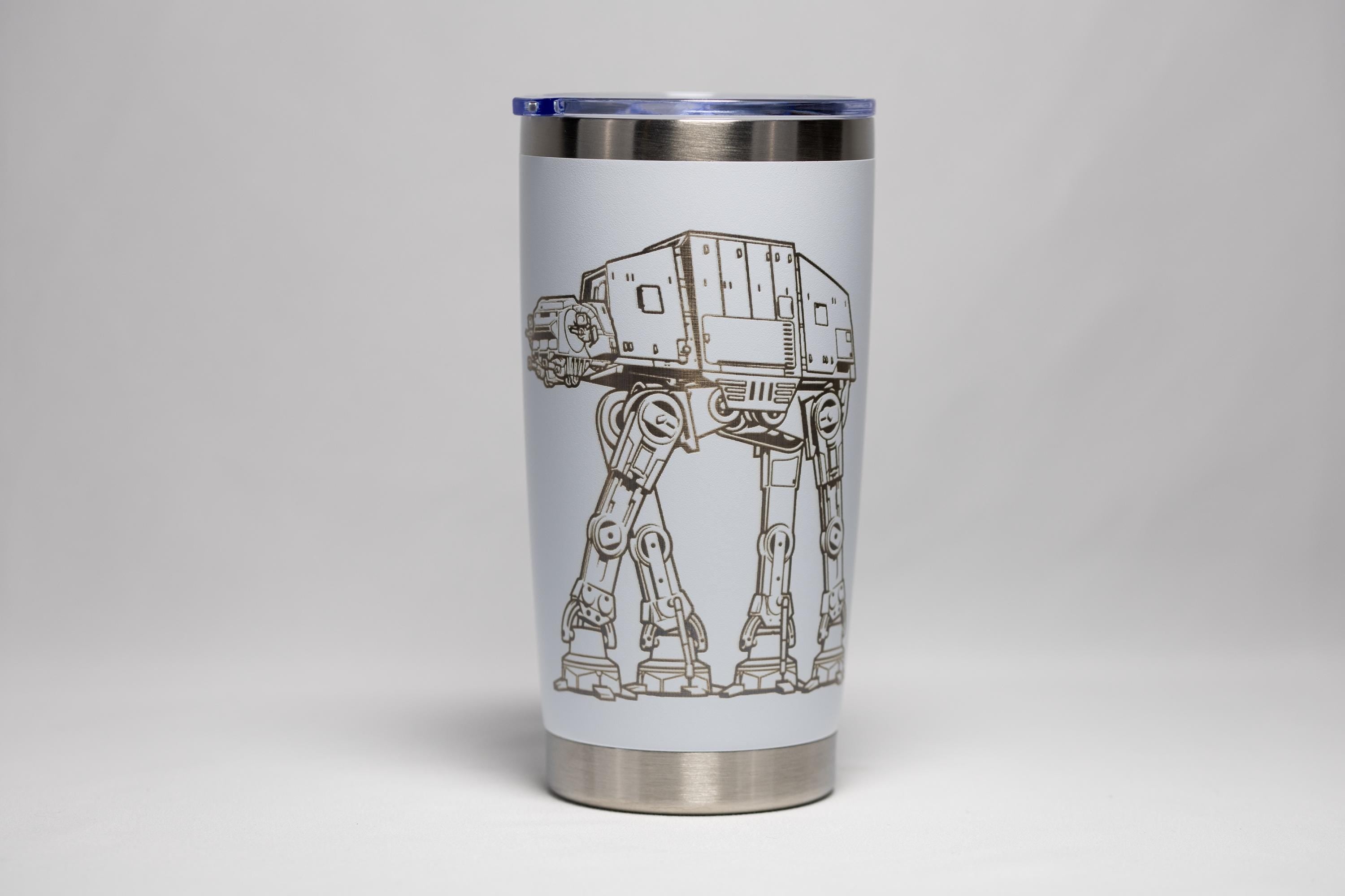 AT-AT Tumbler – Star Wars Drinkware | 20 oz Laser Engraved Stainless Steel Cup