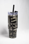 Semi Truck Travel Tumbler - 40oz Stainless Steel | Laser Engraved, Double Wall Insulation