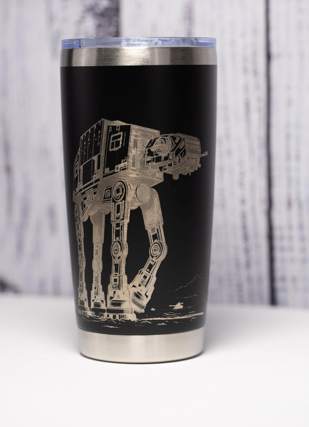 AT-AT Tumbler – Star Wars Drinkware | 20 oz Stainless Steel Laser Engraved Cup