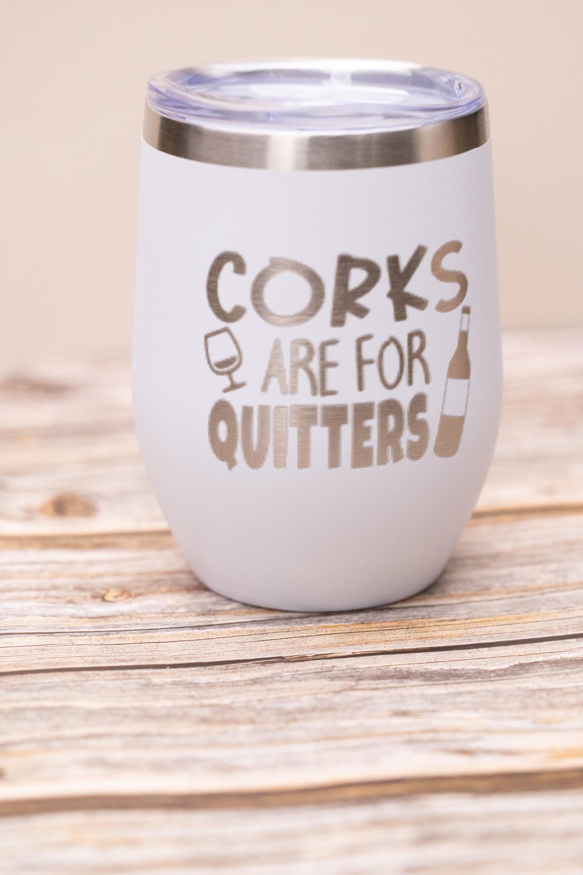 Funny Wine Tumbler - Stainless Steel Cup With Vacuum Insulated Design, Spill Resistant Lid
