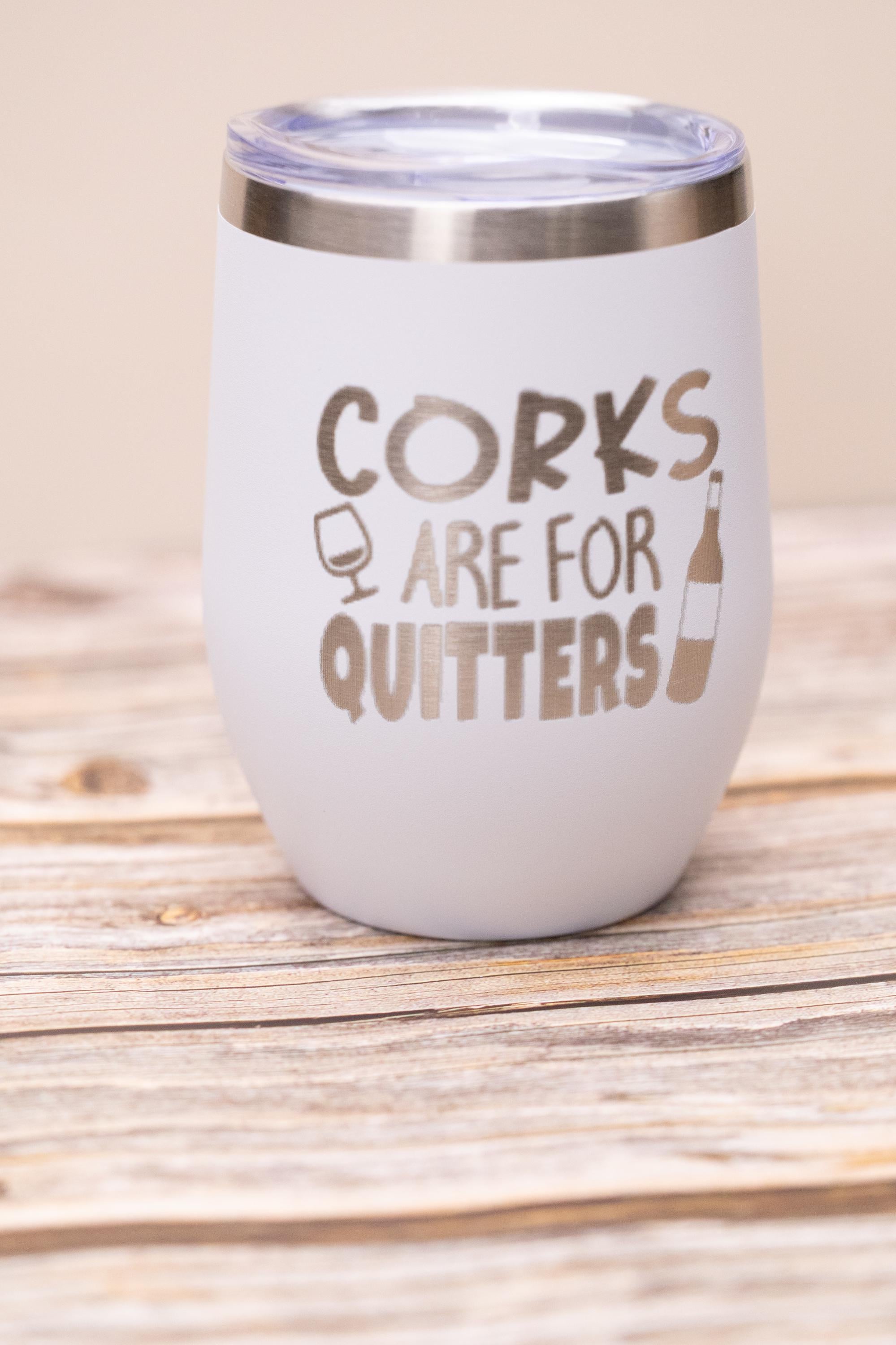 Funny Wine Tumbler - Stainless Steel Cup With Vacuum Insulated Design, Spill Resistant Lid