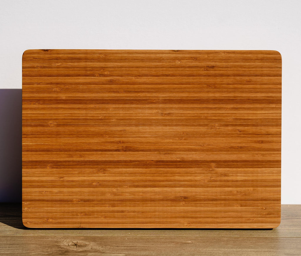 Funny Bamboo Cutting Board – Laser Engraved, Durable Large Serving Board