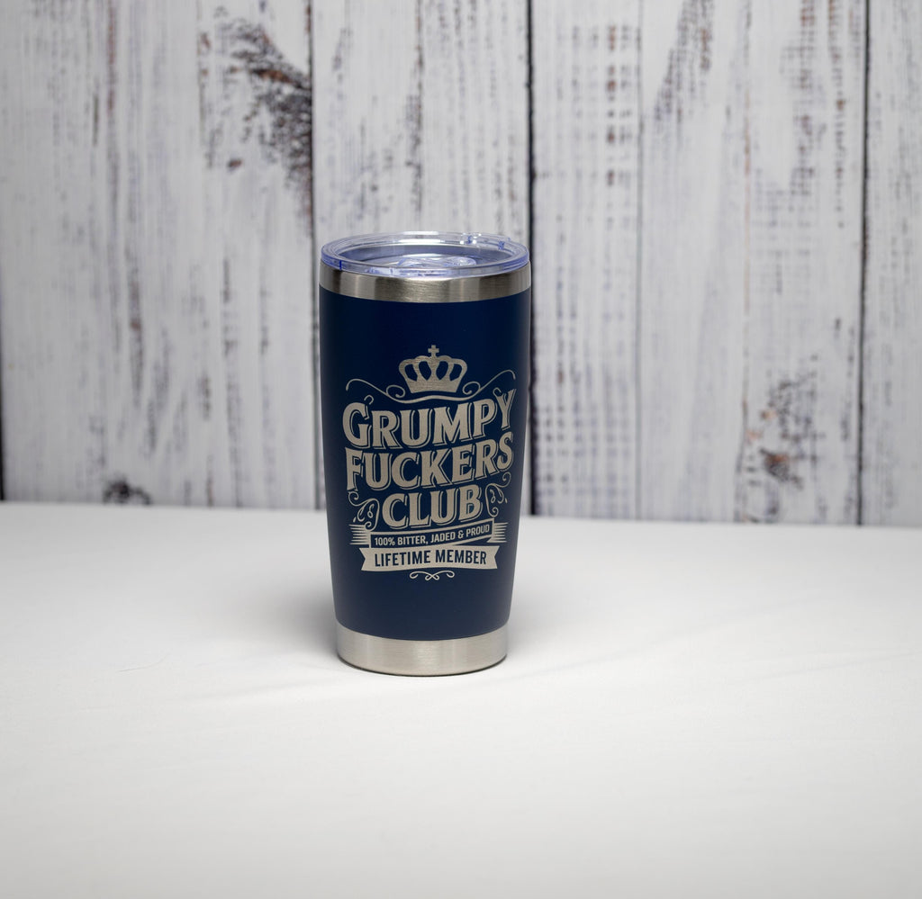 Laser Engraved Tumbler | Stainless Steel Cup With Double Wall Insulation - Powder Coated