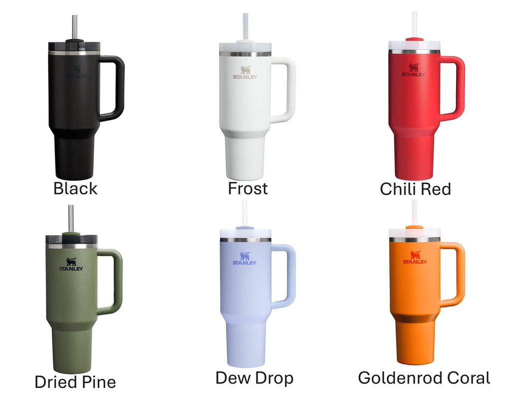 Stainless Steel Tumbler 40oz – Vacuum Insulated Mug With Handle Sliding Lid