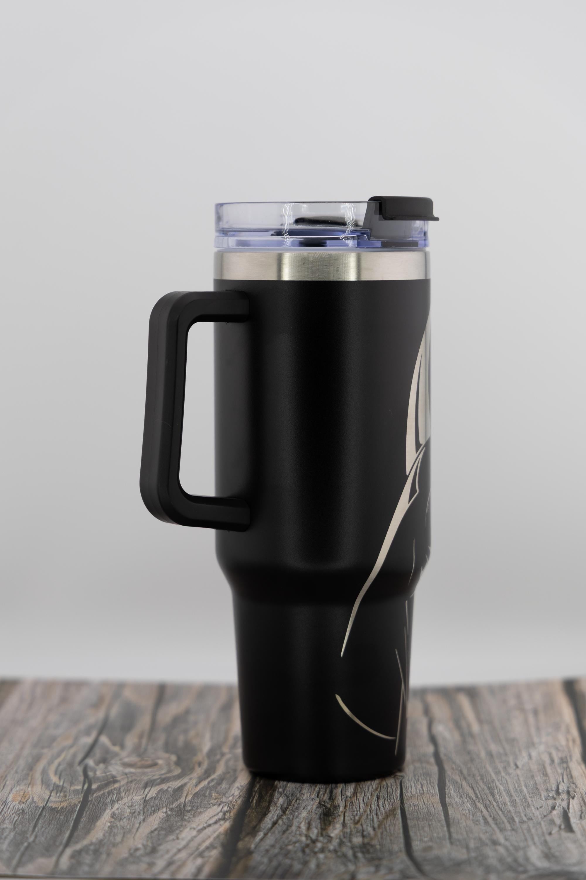 Darth Vader Tumbler – 40oz Stainless Steel Cup | Laser Engraved Star Wars Drinkware