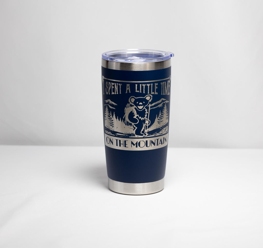 Engraved Grateful Dead Tumbler – Custom Color Stainless Steel Cup With Double Wall Insulation