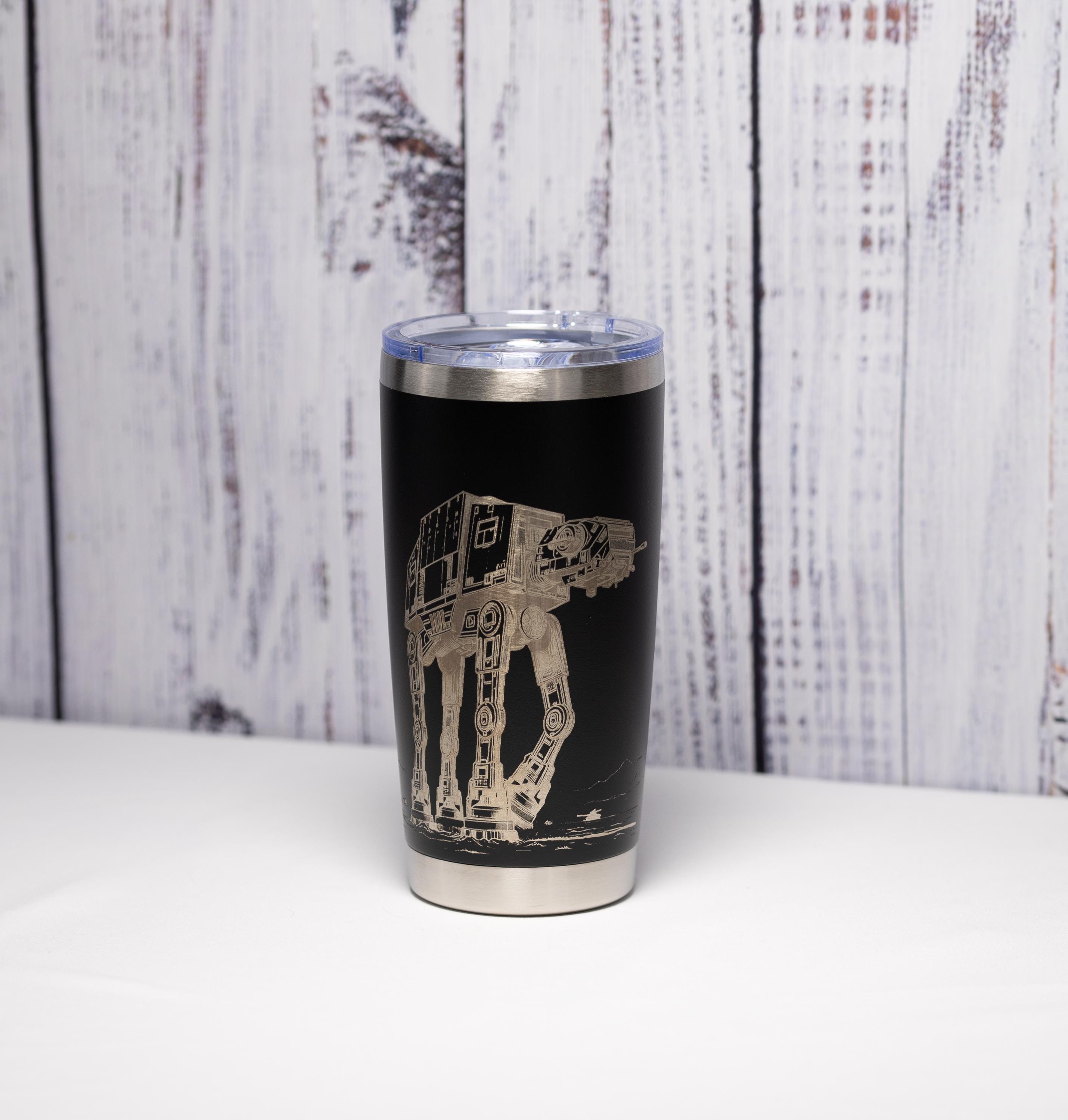 AT-AT Tumbler – Star Wars Drinkware | 20 oz Stainless Steel Laser Engraved Cup