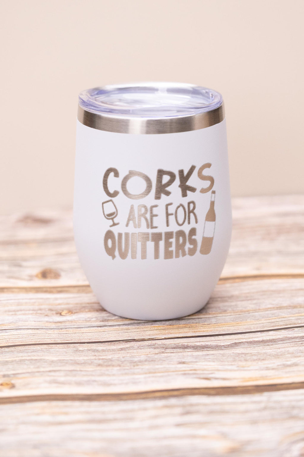 Funny Wine Tumbler - Stainless Steel Cup With Vacuum Insulated Design, Spill Resistant Lid