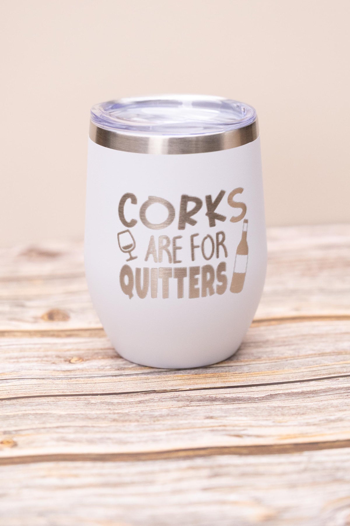 Funny Wine Tumbler - Stainless Steel Cup With Vacuum Insulated Design, Spill Resistant Lid