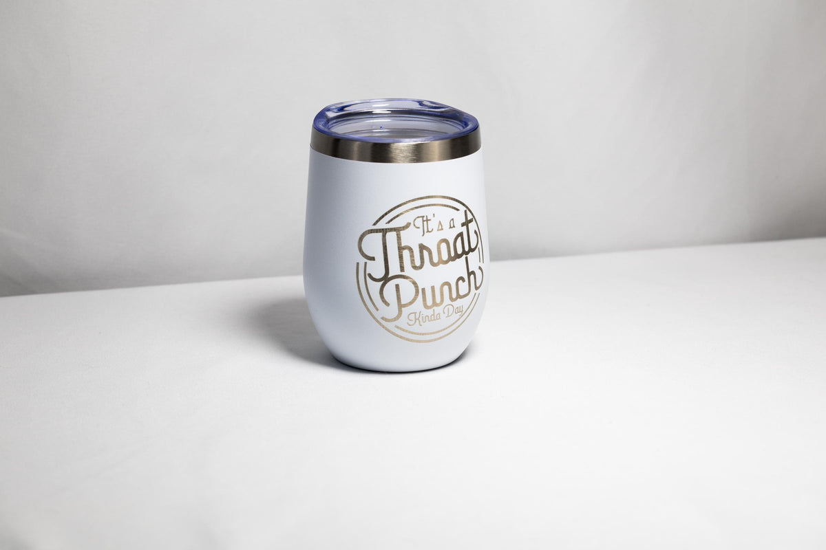 Funny Wine Tumbler – 12 oz Stainless Steel Cup | Insulated, Sarcastic Drinkware