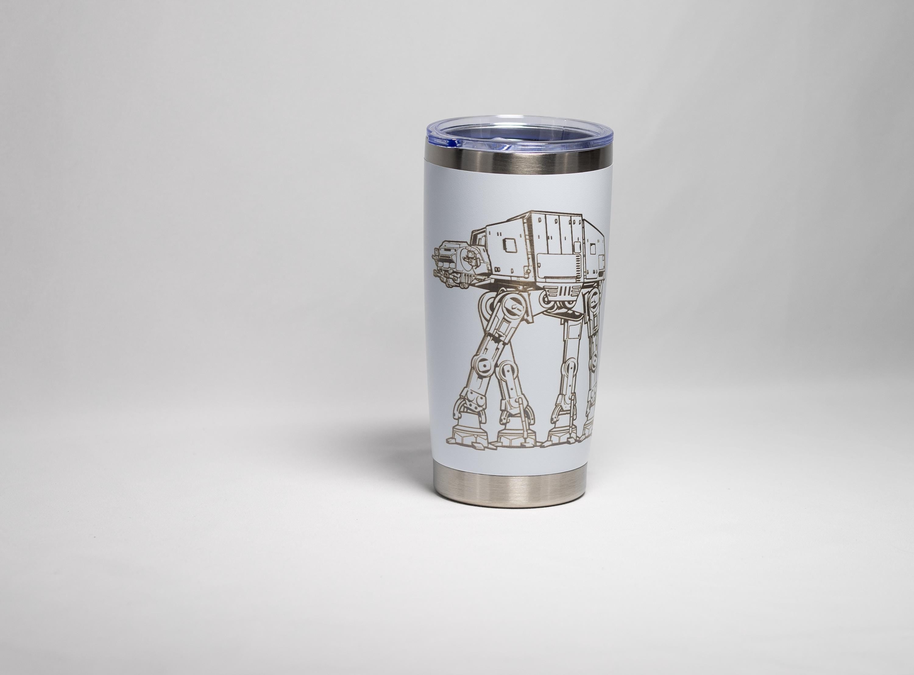 AT-AT Tumbler – Star Wars Drinkware | 20 oz Laser Engraved Stainless Steel Cup