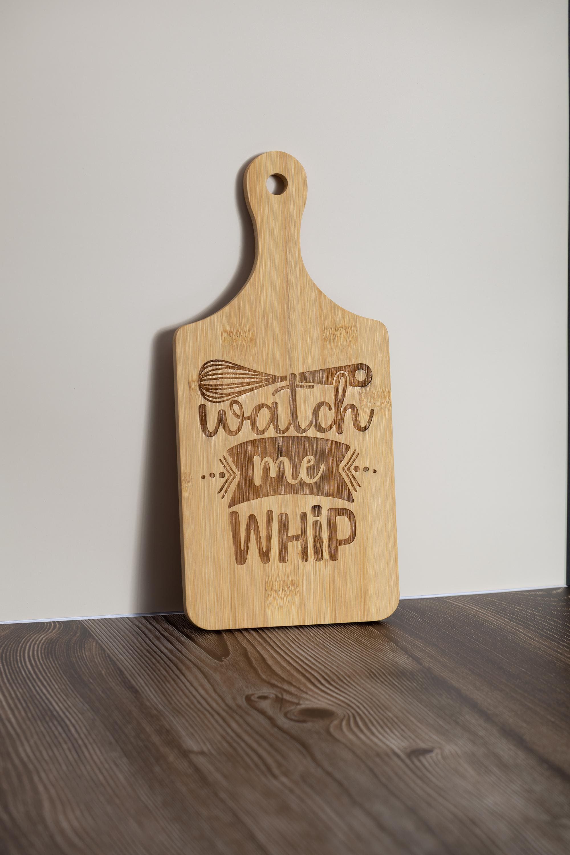 Bamboo Cutting Board – Funny Kitchen Gift | Laser Engraved, Eco Friendly, 5x11 Inch