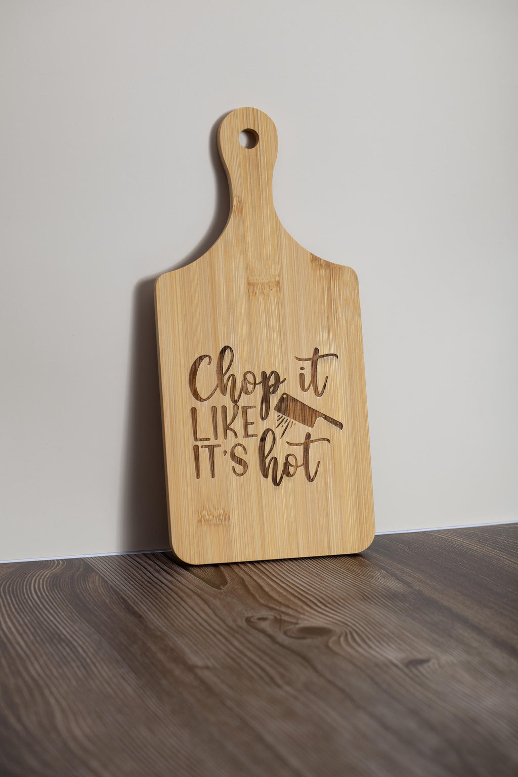 Engraved Bamboo Cutting Board – Compact 5x11 Eco Friendly Kitchen Prep Board