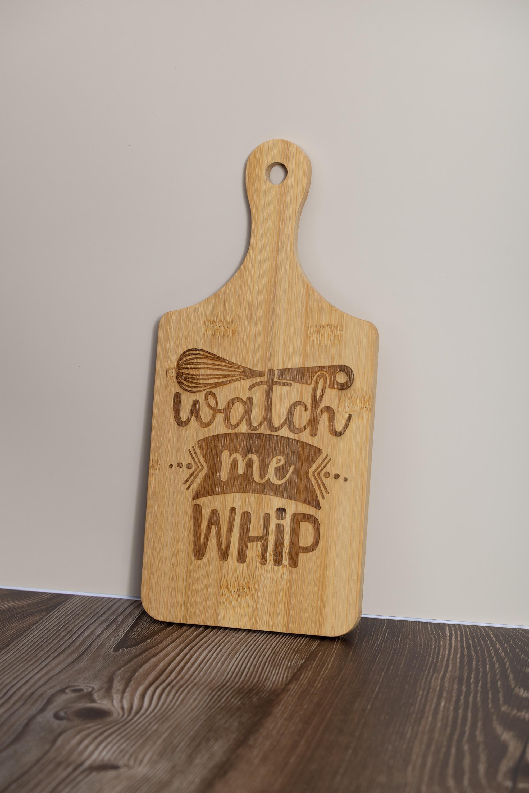 Bamboo Cutting Board – Funny Kitchen Gift | Laser Engraved, Eco Friendly, 5x11 Inch