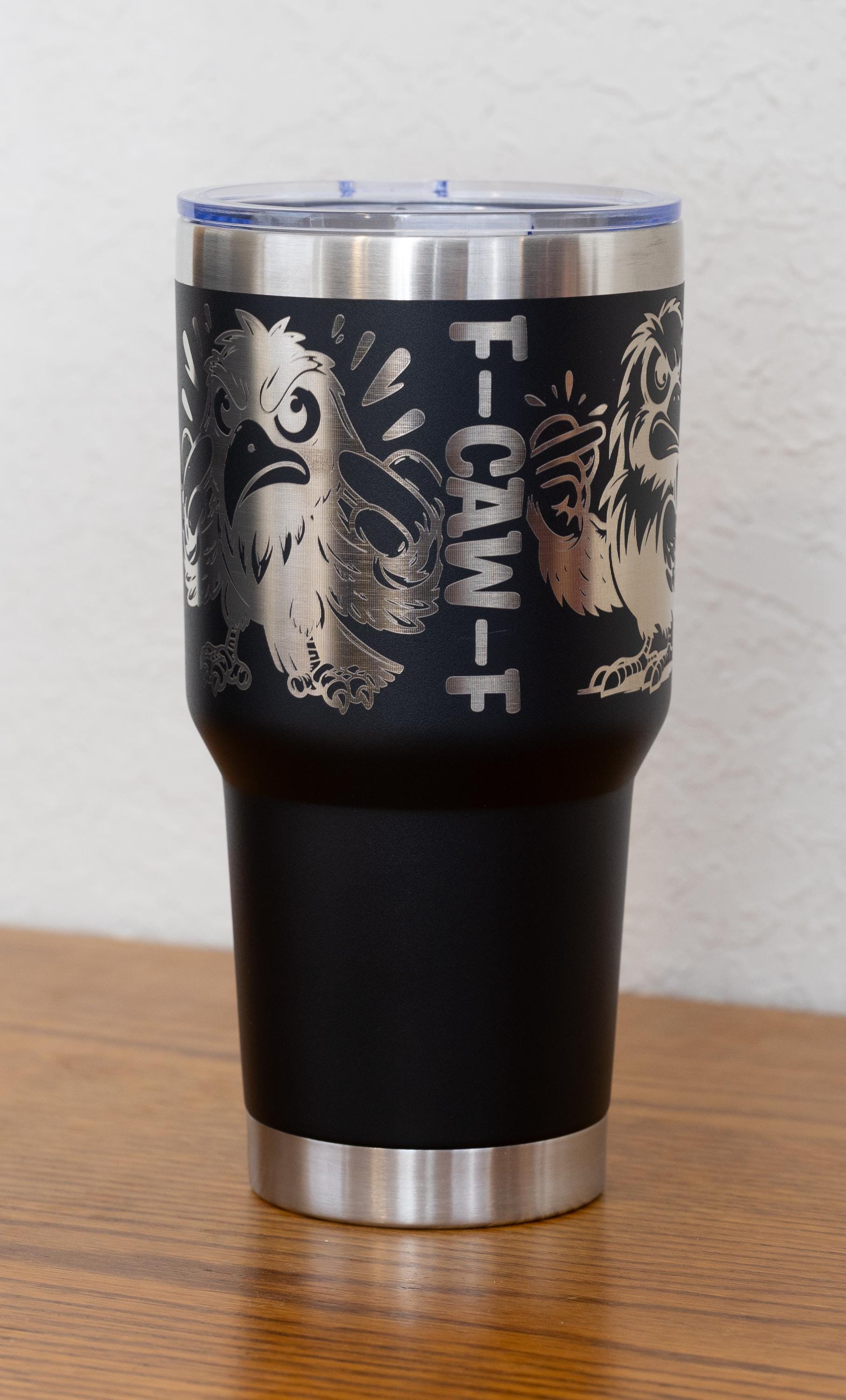 Stainless Steel Tumbler - 30oz Vacuum Insulated Travel Mug With Cheeky Quote