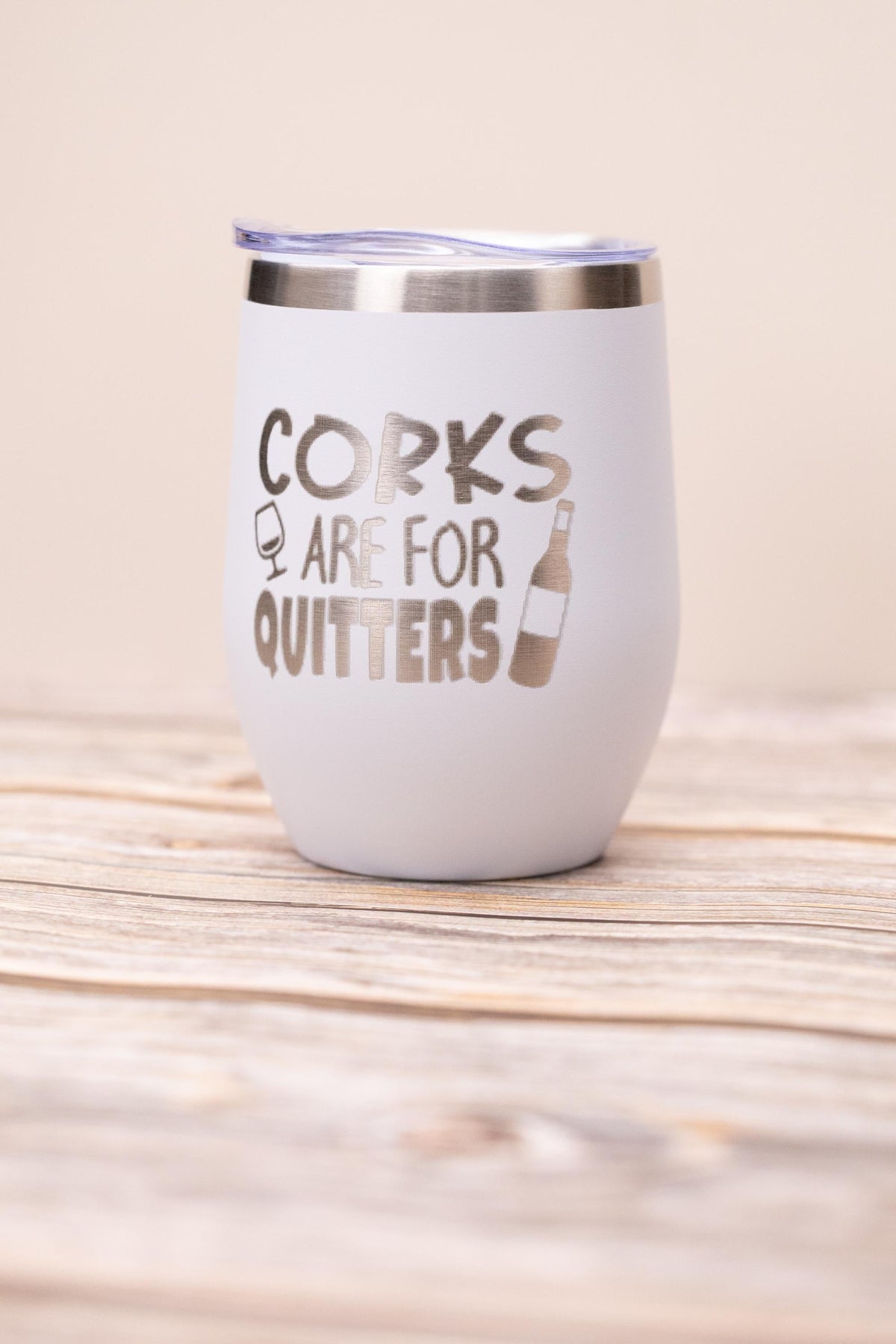 Funny Wine Tumbler - Stainless Steel Cup With Vacuum Insulated Design, Spill Resistant Lid