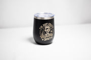 Stainless Steel Wine Tumbler - Mentally Spicy, Laser Engraved, Vacuum Insulated Cup