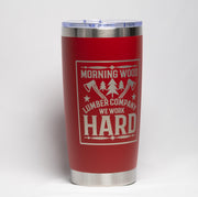 Insulated Stainless Steel Tumbler – Double Wall Cup With Laser Engraved Finish
