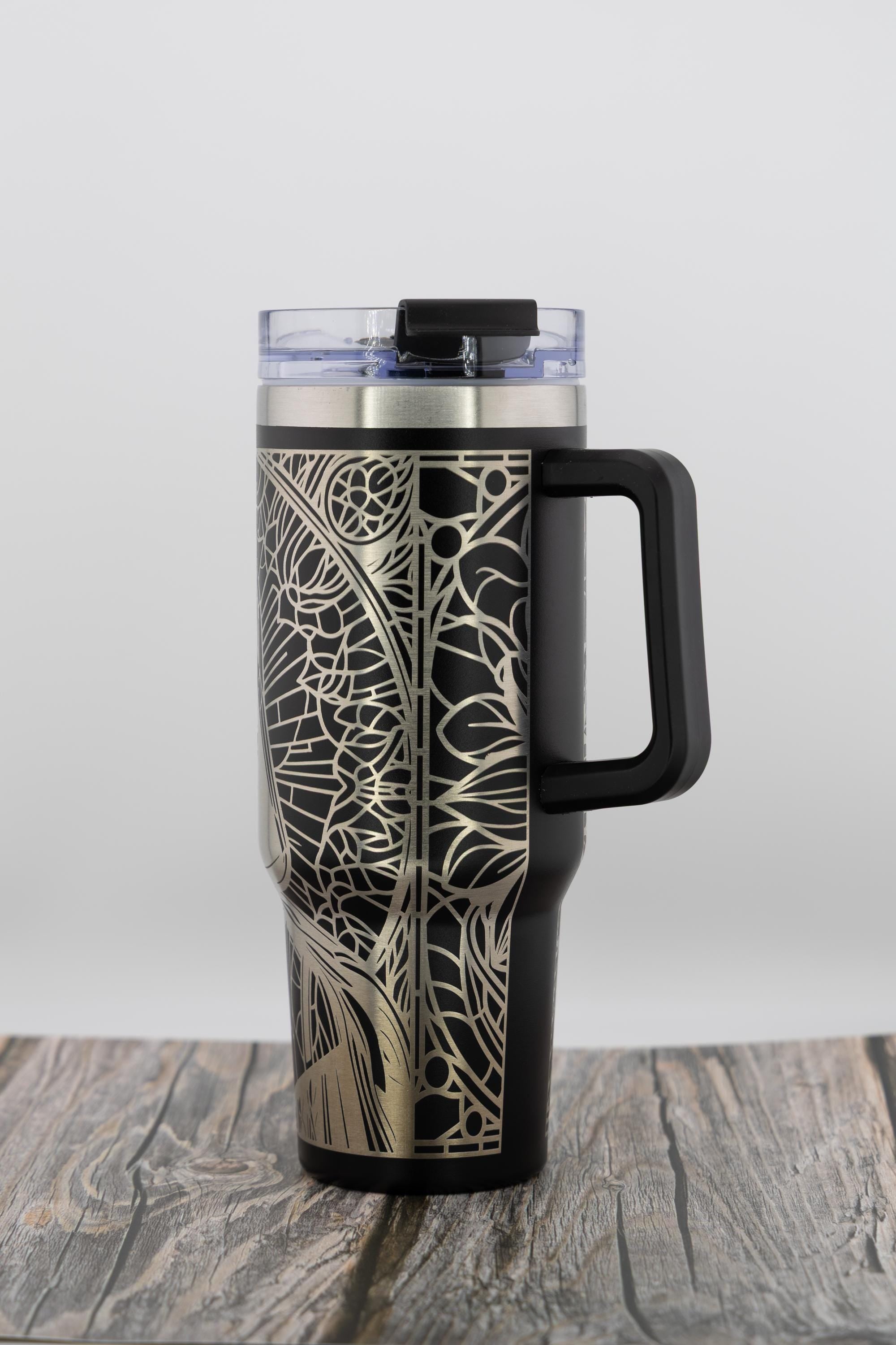 Darth Vader Tumbler - 40oz Stainless Steel Vacuum Insulated Cup | Laser Engraved