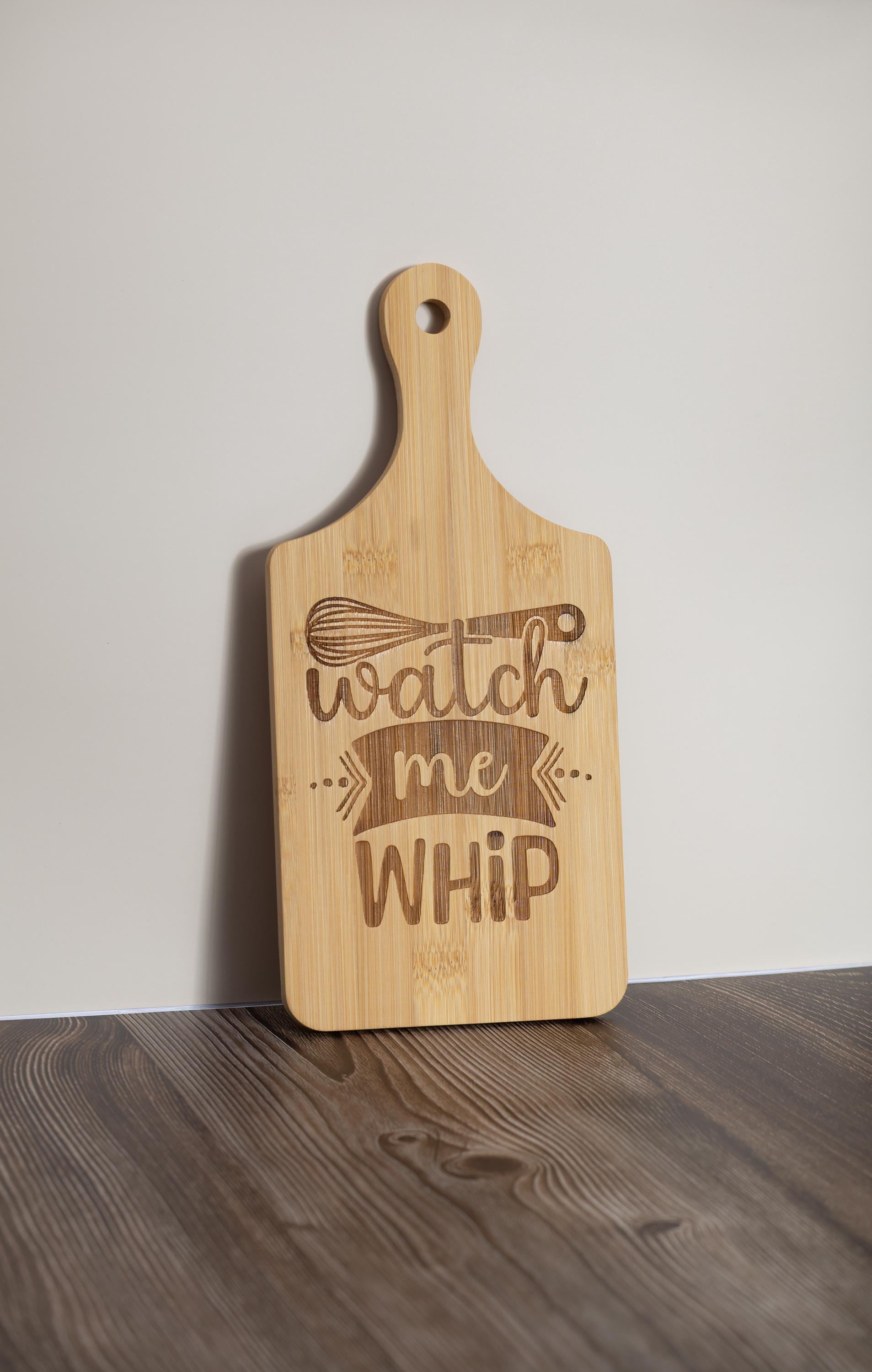 Bamboo Cutting Board – Funny Kitchen Gift | Laser Engraved, Eco Friendly, 5x11 Inch