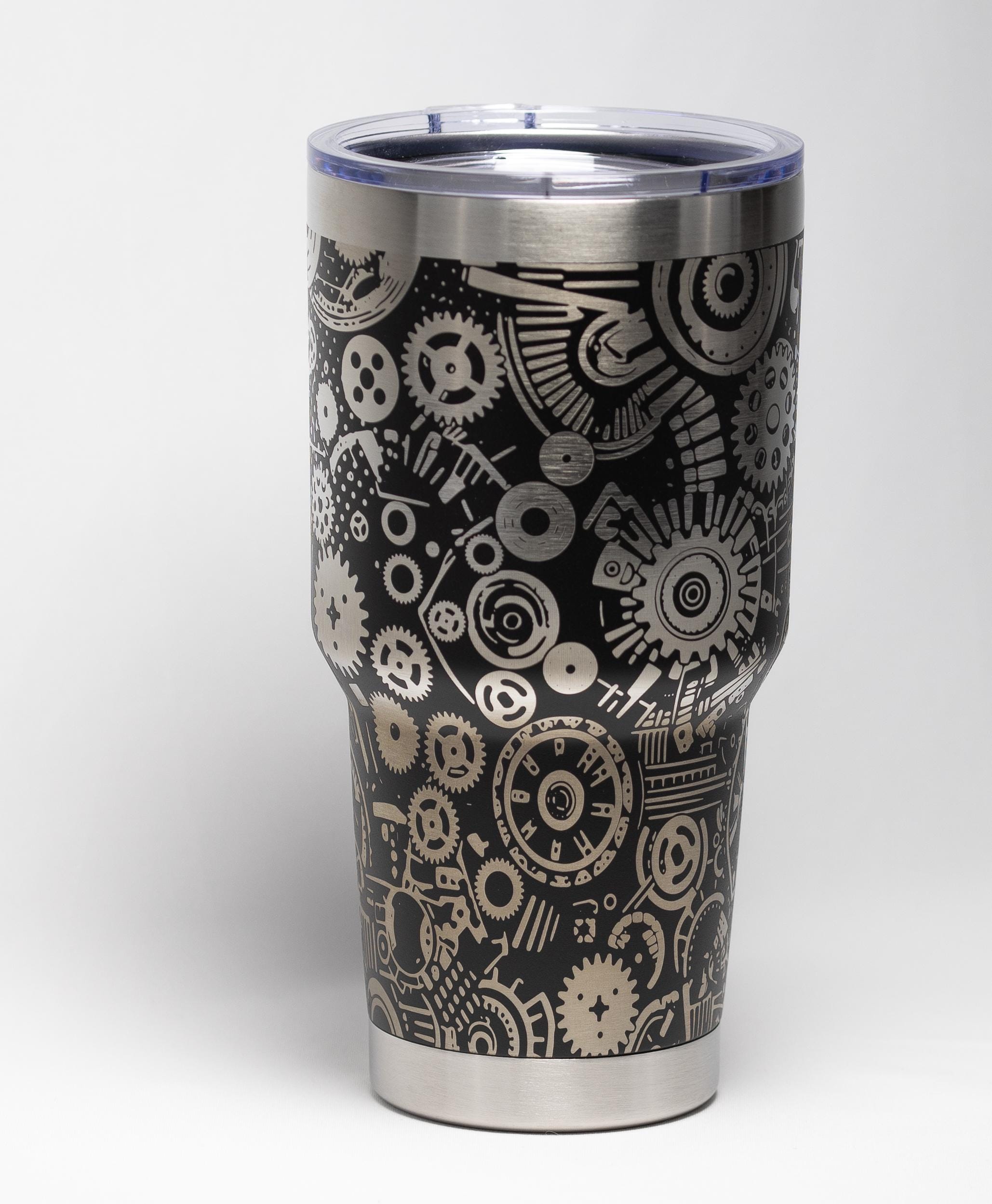 Stainless Steel Tumbler – Laser Engraved 30 Oz Insulated Travel Cup With Double Wall Insulation
