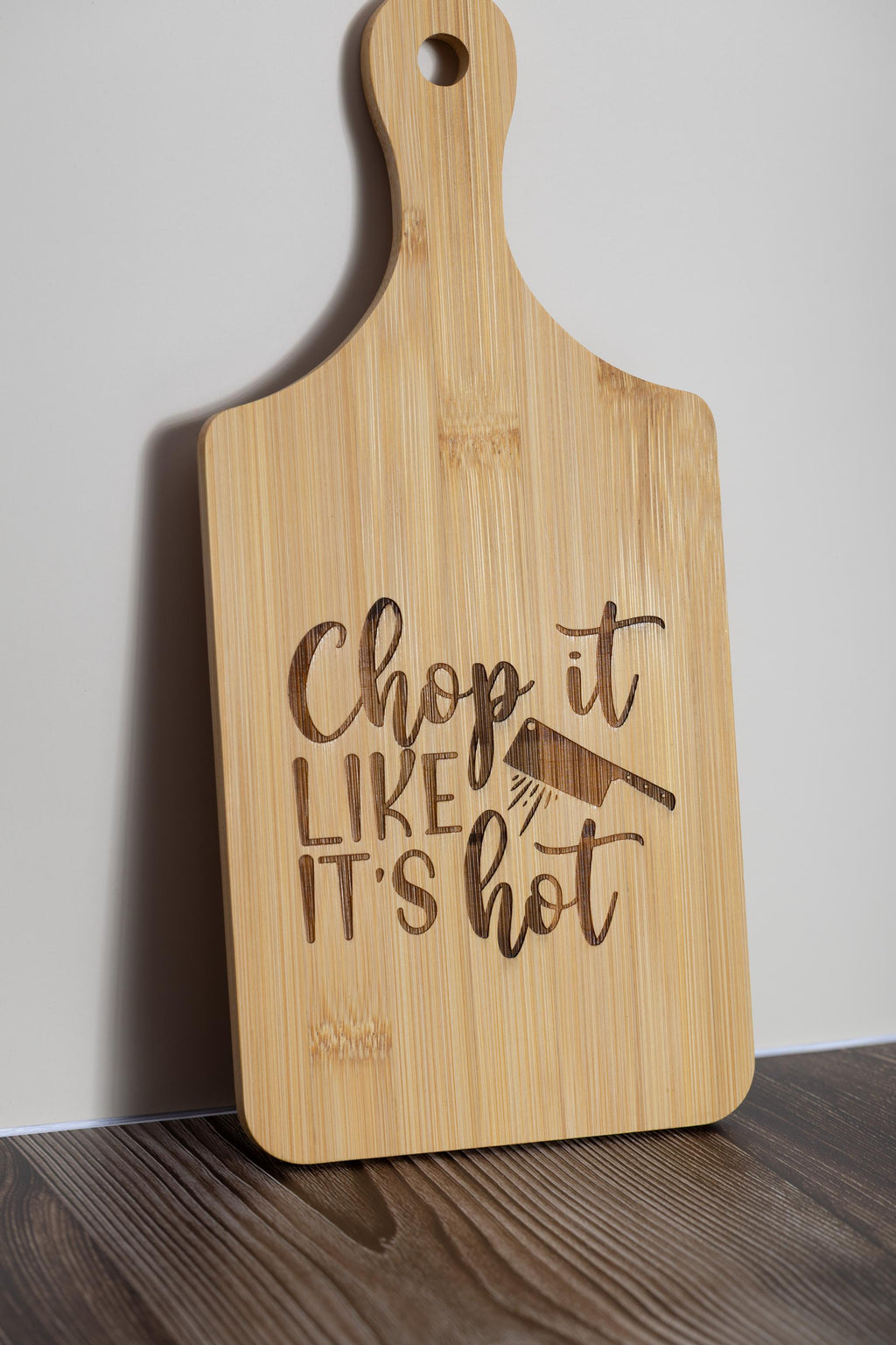 Engraved Bamboo Cutting Board – Compact 5x11 Eco Friendly Kitchen Prep Board