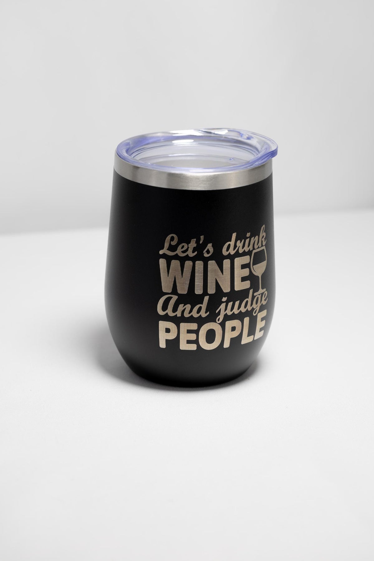 Funny Wine Tumbler – Stainless Steel Cup With Double Wall Insulation, Custom Colors