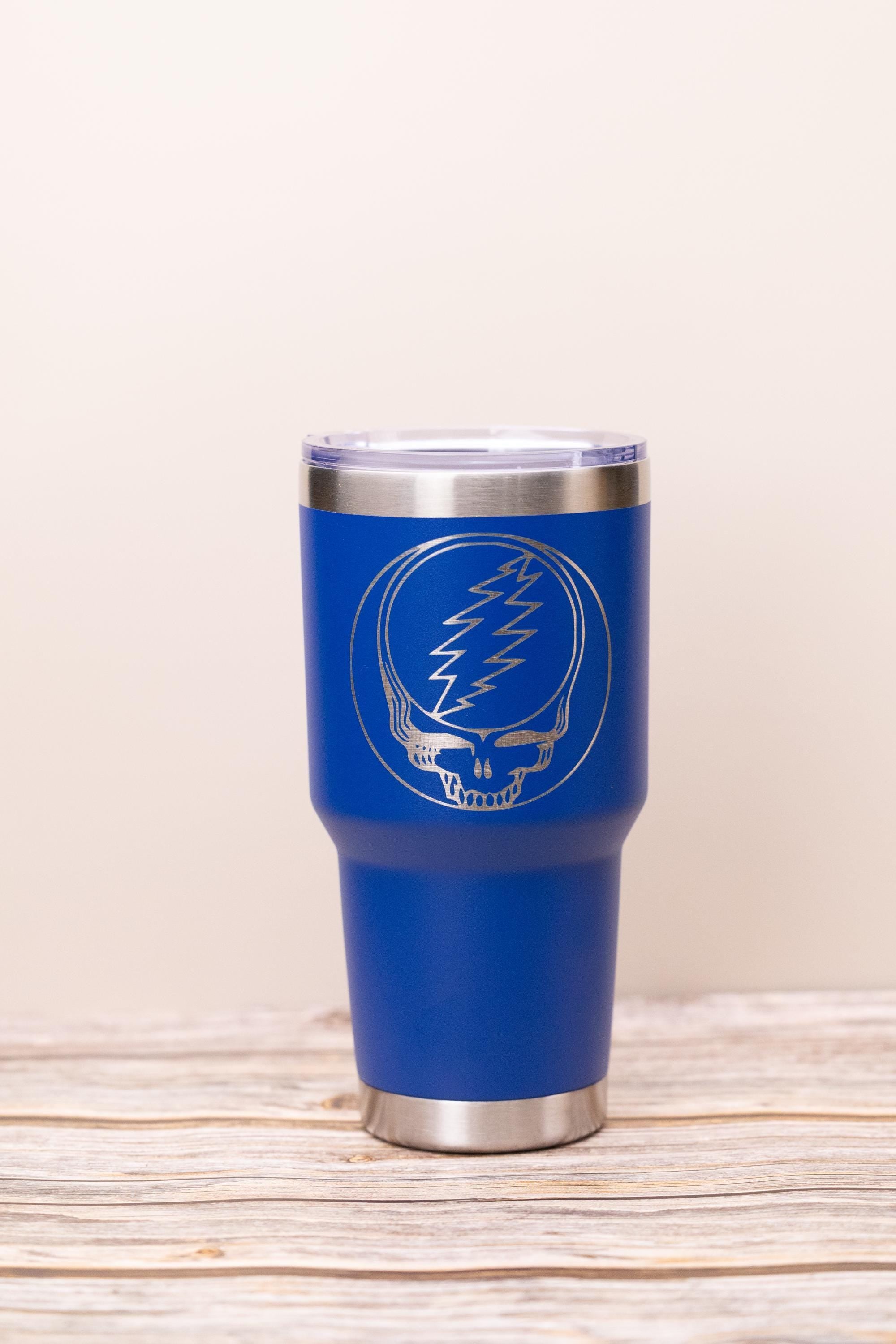 Deadhead Stainless Steel Tumbler – 30oz Double Wall, Insulated Travel Cup