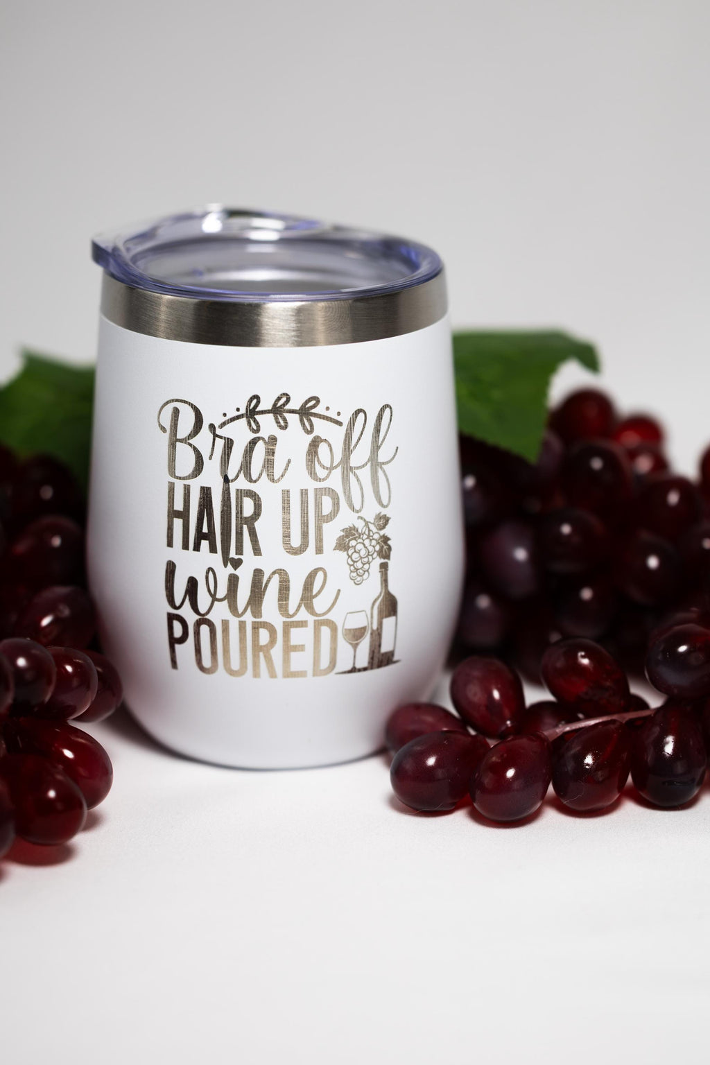 Funny Wine Tumbler – Stainless Steel Cup | Vacuum Insulated, Custom Color, 12 oz
