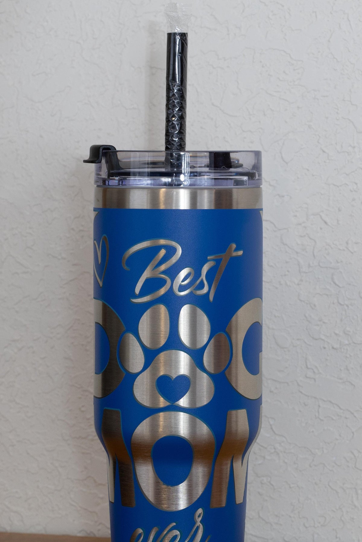 Dog Mom Tumbler – Stainless Steel Vacuum Insulated Mug, 40oz Large Capacity