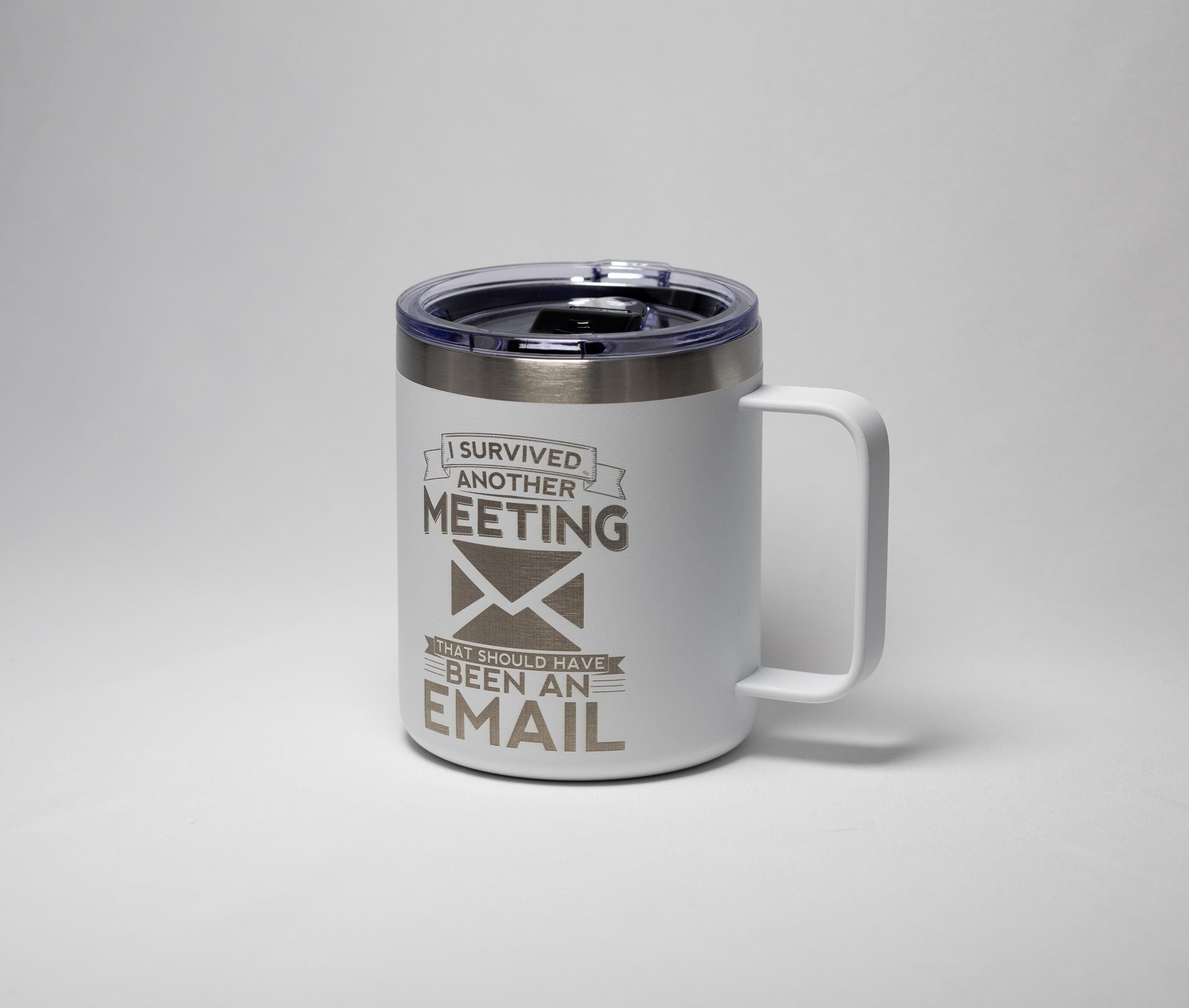 Stainless Steel Mug – Funny Office Humor Mug With Permanent Laser Engraving