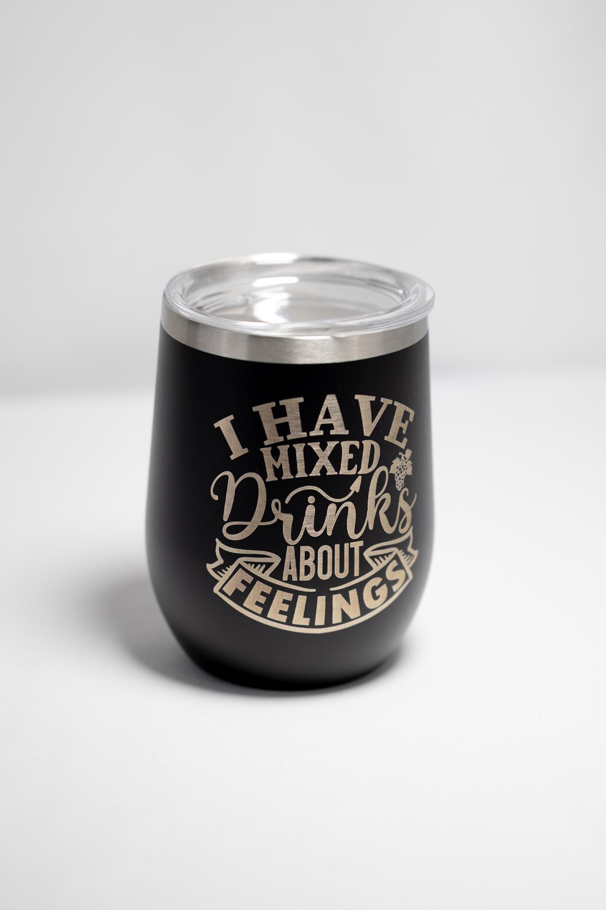 Sarcastic Wine Tumbler – Stainless Steel Cup With Vacuum Insulated Double Wall