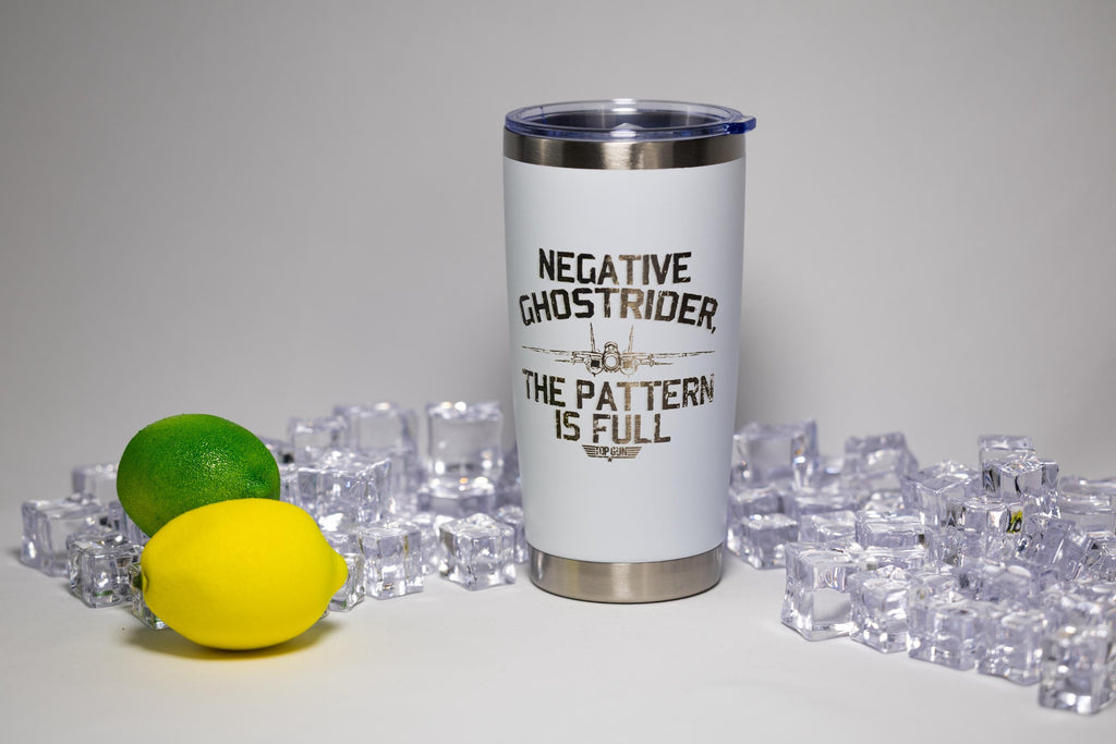 Aviator Tumbler - 20 oz Stainless Steel Cup | Laser Engraved, Custom Color