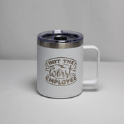 Office Humor Coffee Mug - Stainless Steel, Laser Engraved, Double Wall Insulated