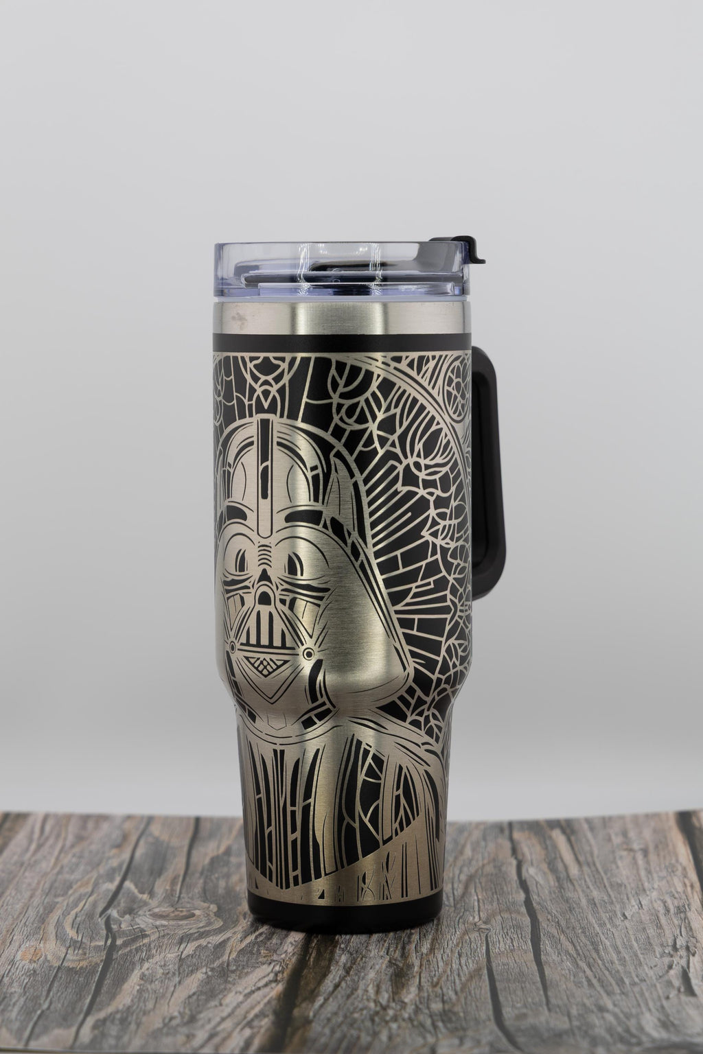 Darth Vader Tumbler - 40oz Stainless Steel Vacuum Insulated Cup | Laser Engraved