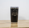 Darth Vader Travel Tumbler – 20oz Vacuum Insulated Stainless Steel Cup with Laser Engraving