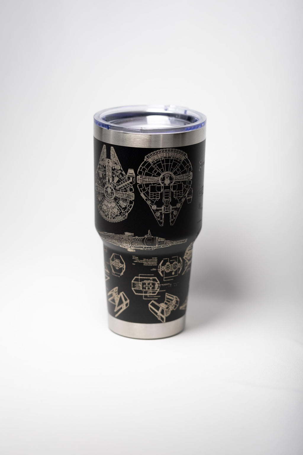 Star Wars Tumbler - Stainless Steel Laser Etched Insulated Travel Mug 30oz