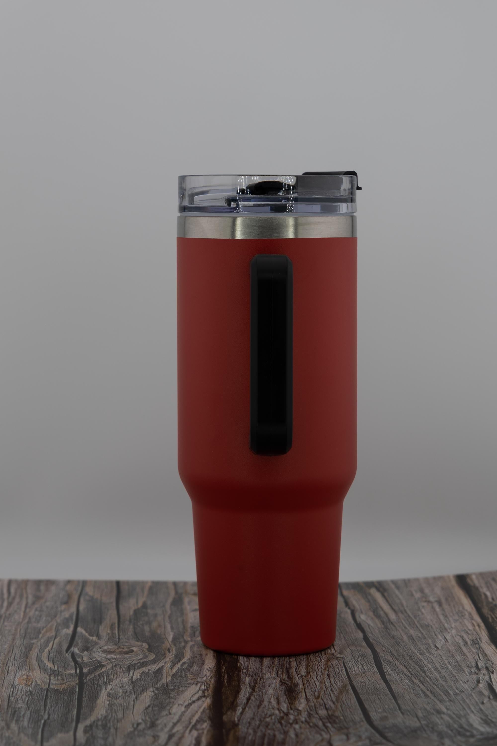 Mandalorian Stainless Steel Tumbler – 40oz Vacuum, Laser Engraved, Double Wall Insulated