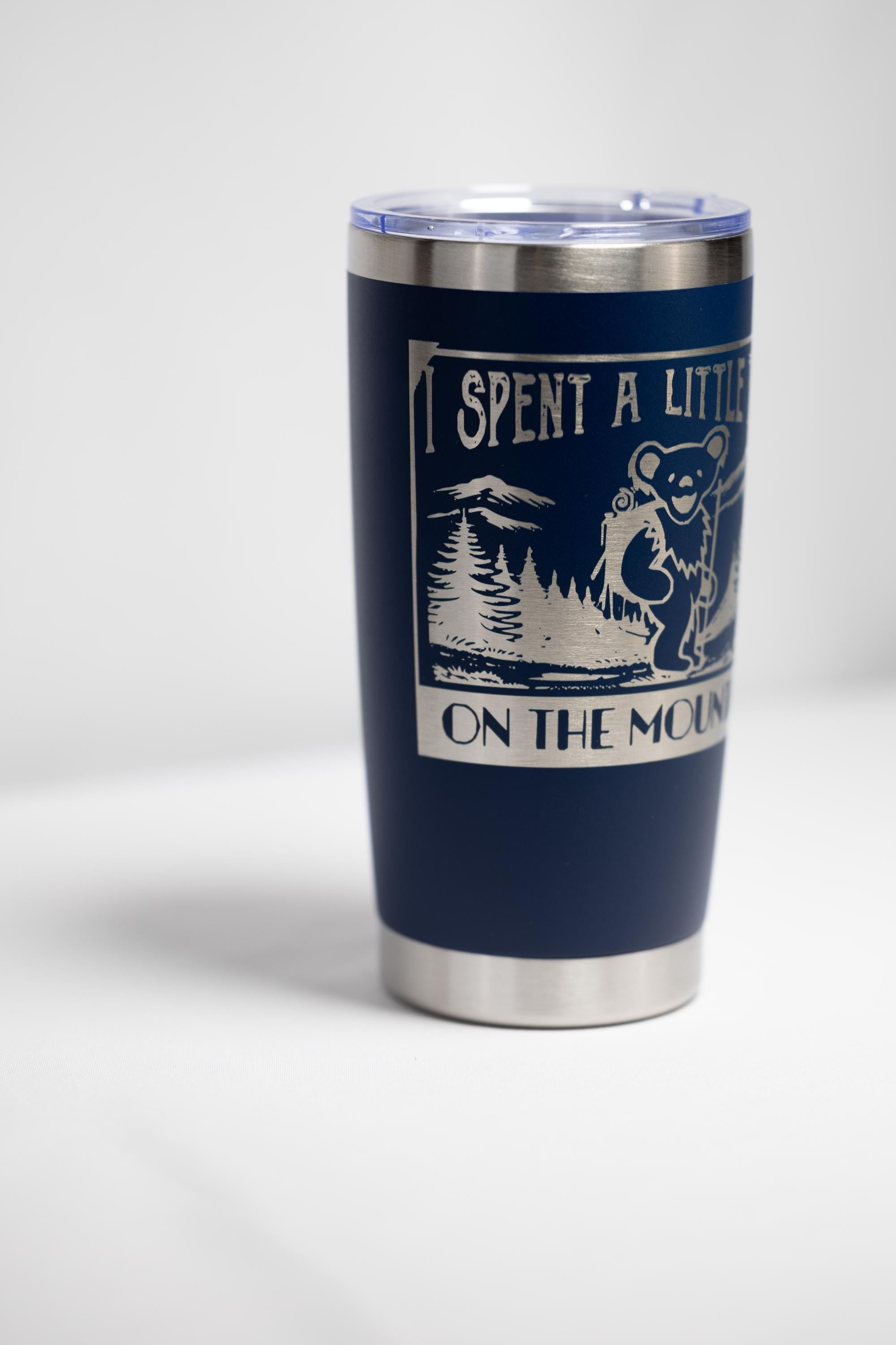 Engraved Grateful Dead Tumbler – Custom Color Stainless Steel Cup With Double Wall Insulation
