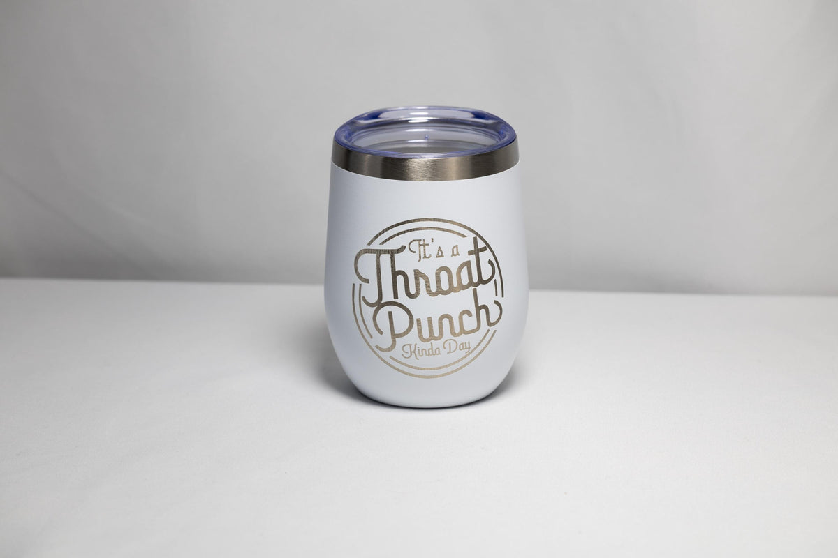 Funny Wine Tumbler – 12 oz Stainless Steel Cup | Insulated, Sarcastic Drinkware