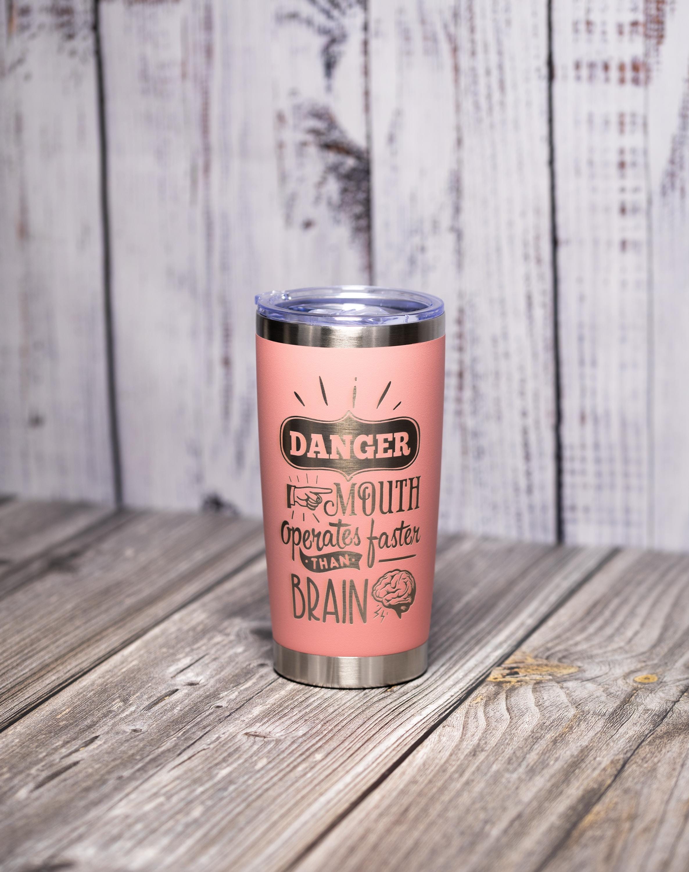 Sarcastic Quote Tumbler - 20 oz Stainless Steel Laser Engraved Cup With Double Wall Insulation