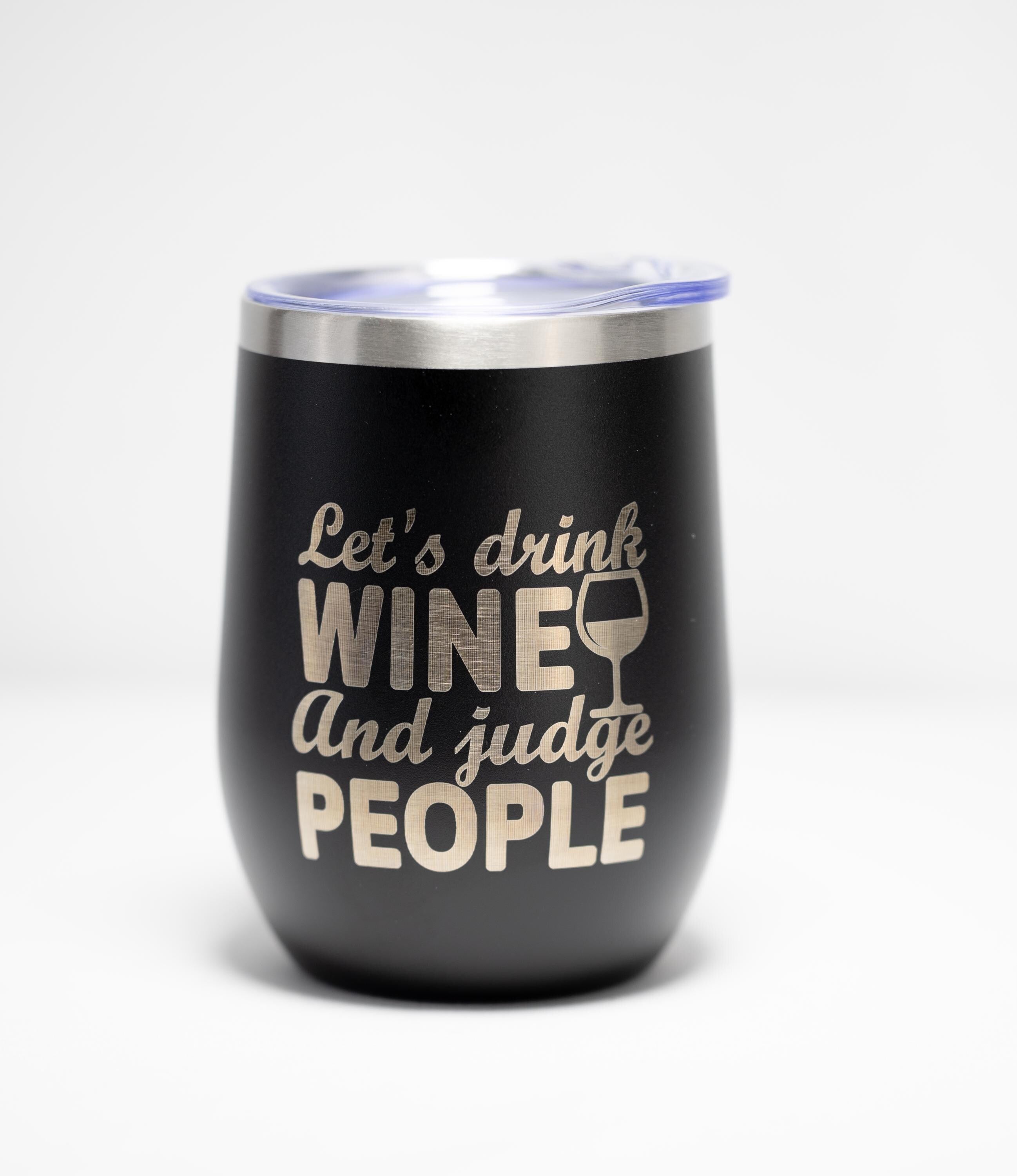 Funny Wine Tumbler – Stainless Steel Cup With Double Wall Insulation, Custom Colors