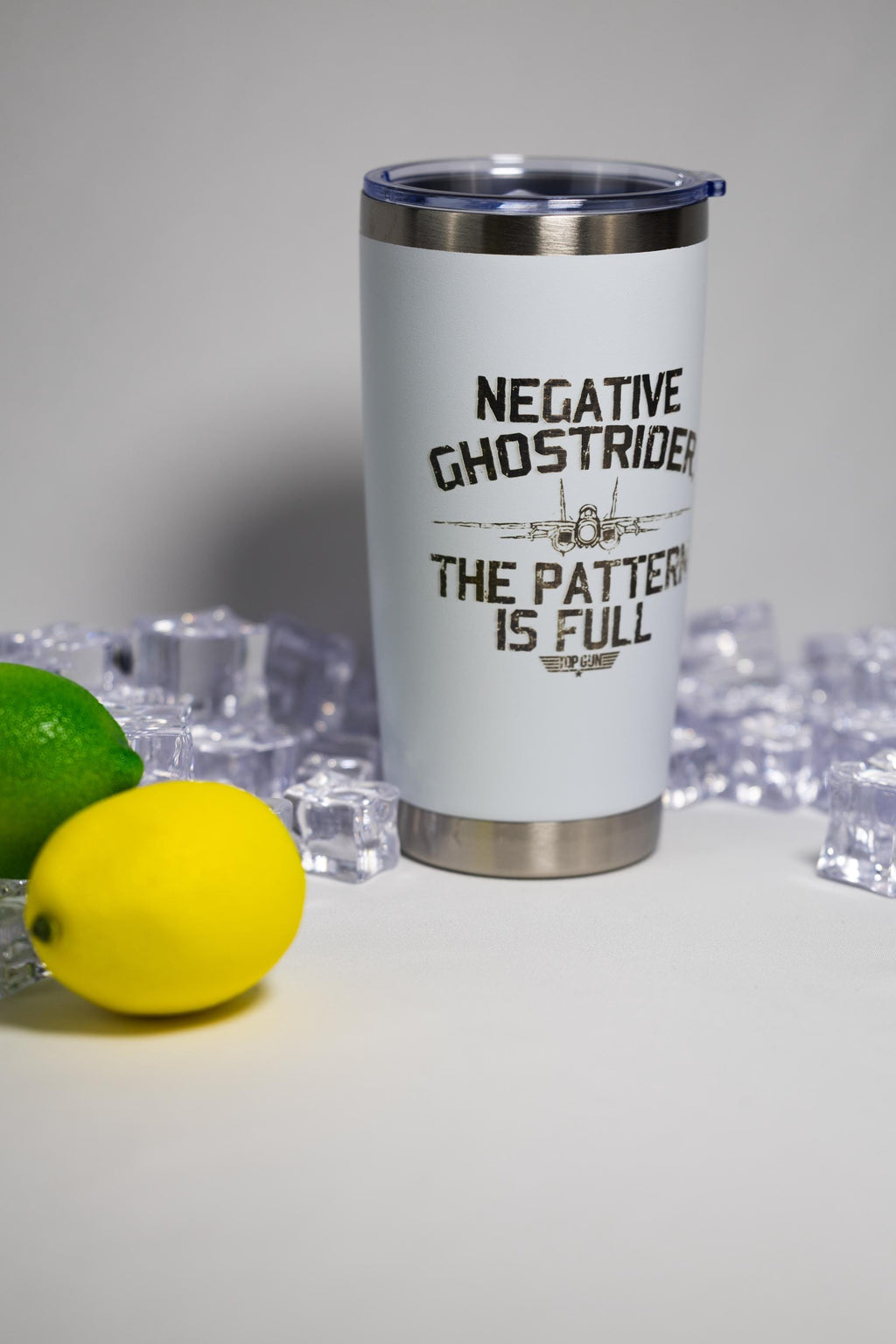 Aviator Tumbler - 20 oz Stainless Steel Cup | Laser Engraved, Custom Color