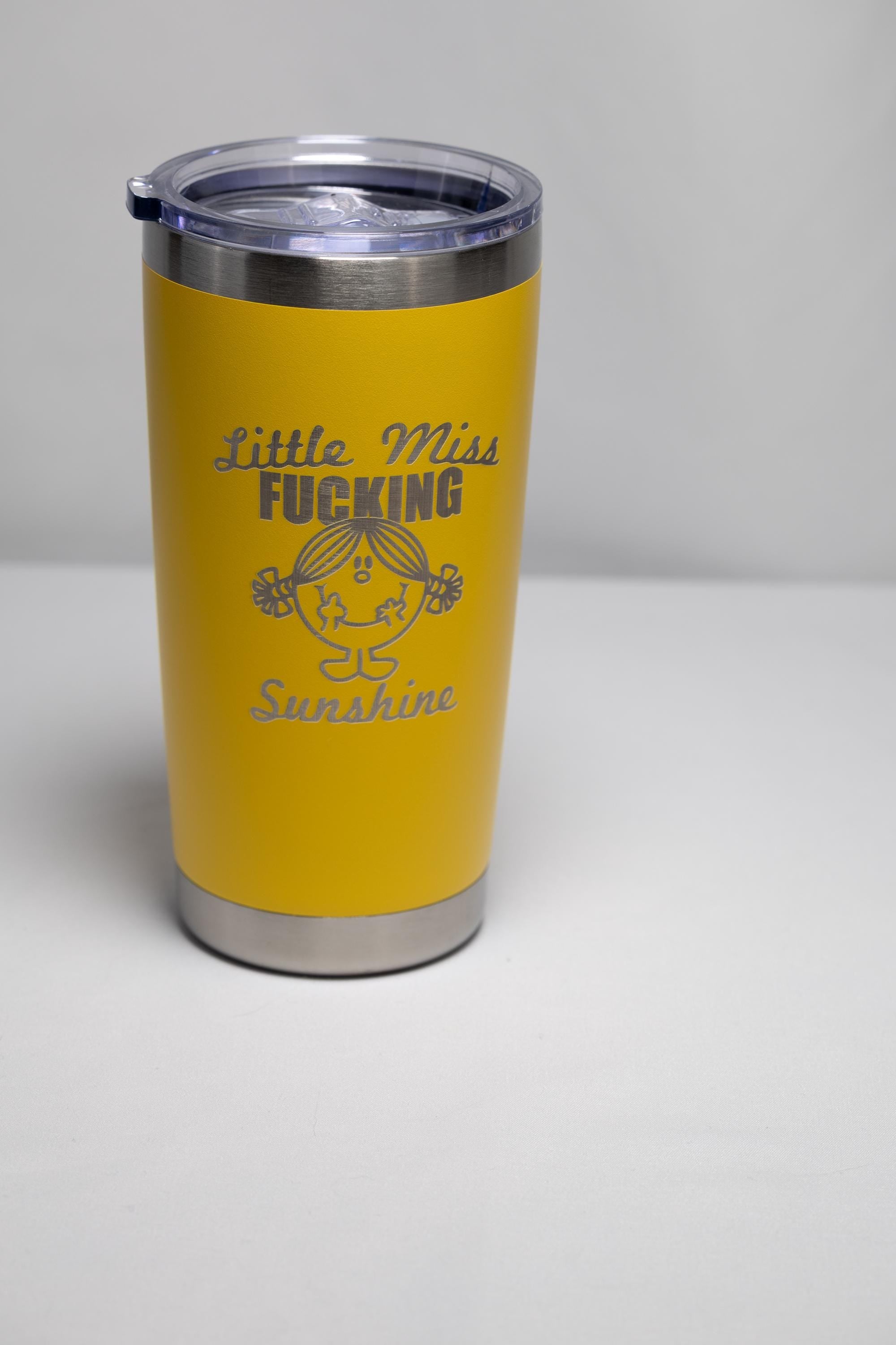 Sarcastic Stainless Tumbler – 20 oz Insulated Drinkware with Laser Engraved Design