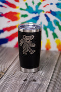 Grateful Dead Tumbler - 20oz Insulated Stainless Steel Travel Cup With Spill Resistant Lid