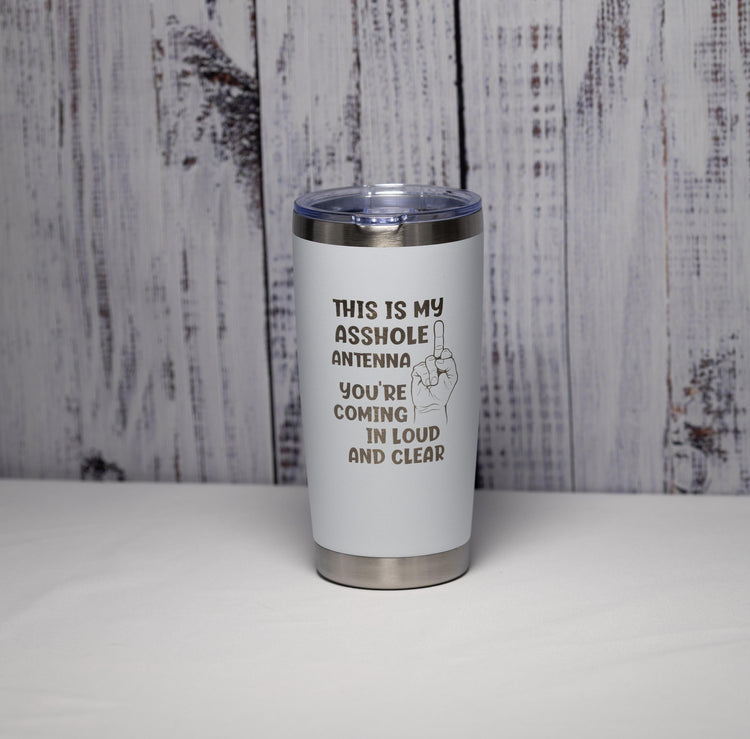 Funny Adult Tumbler – 20oz Insulated Stainless Steel Double Wall Cup with Sarcastic Drinkware