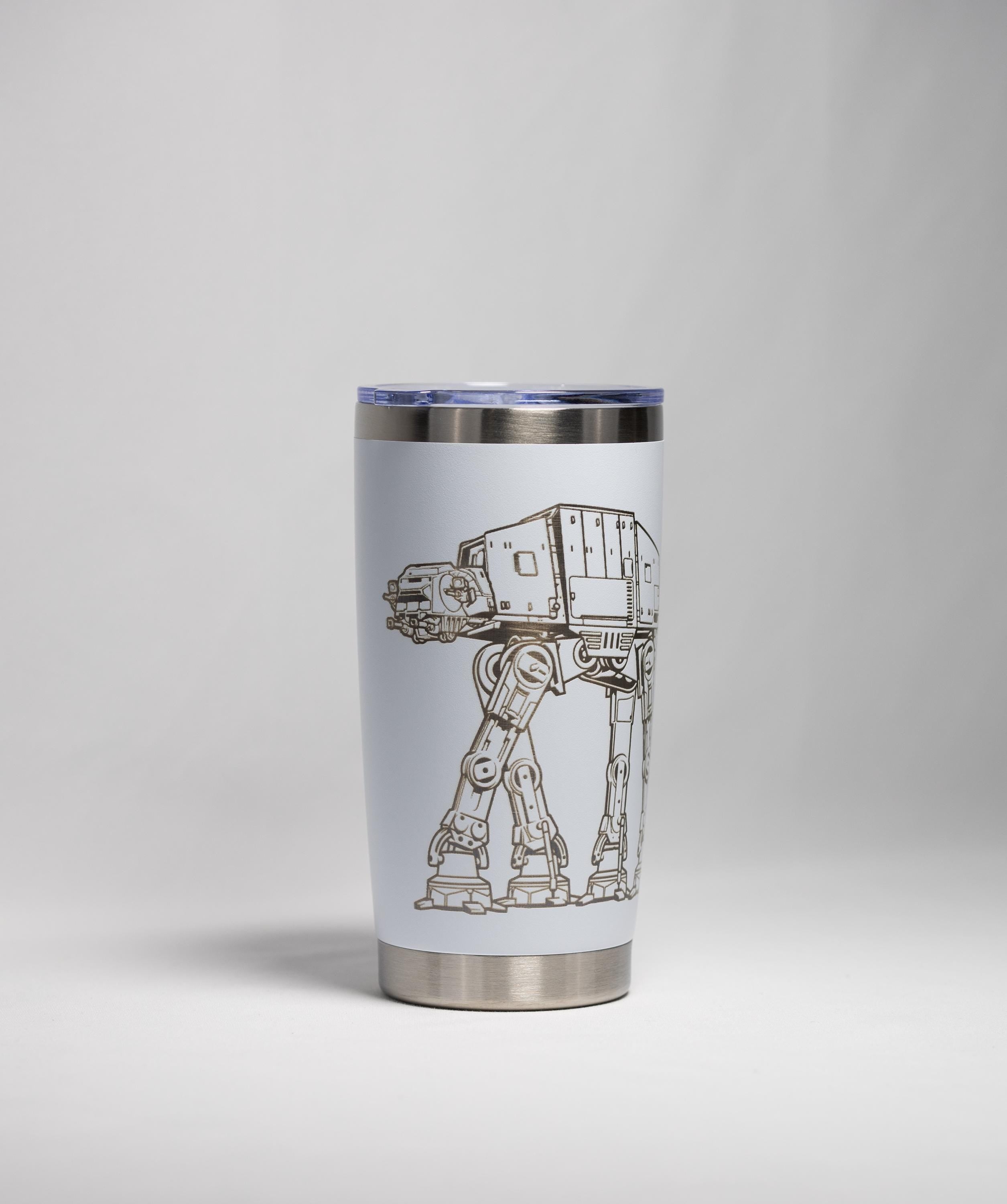 AT-AT Tumbler – Star Wars Drinkware | 20 oz Laser Engraved Stainless Steel Cup