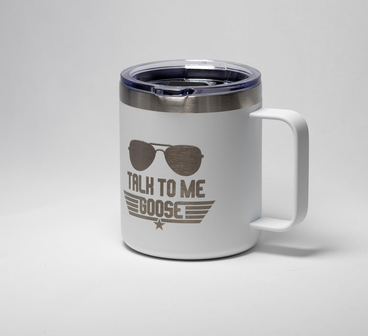 Insulated Coffee Mug – Laser Engraved Stainless Steel Mug with Vacuum Insulation